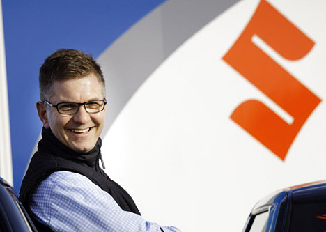 Anders Lysen er klar til start i Suzuki Minirally i Billund på lørdag.